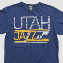 Utah Jazz UNK 2010s T-shirt Navy Vintage - NBA