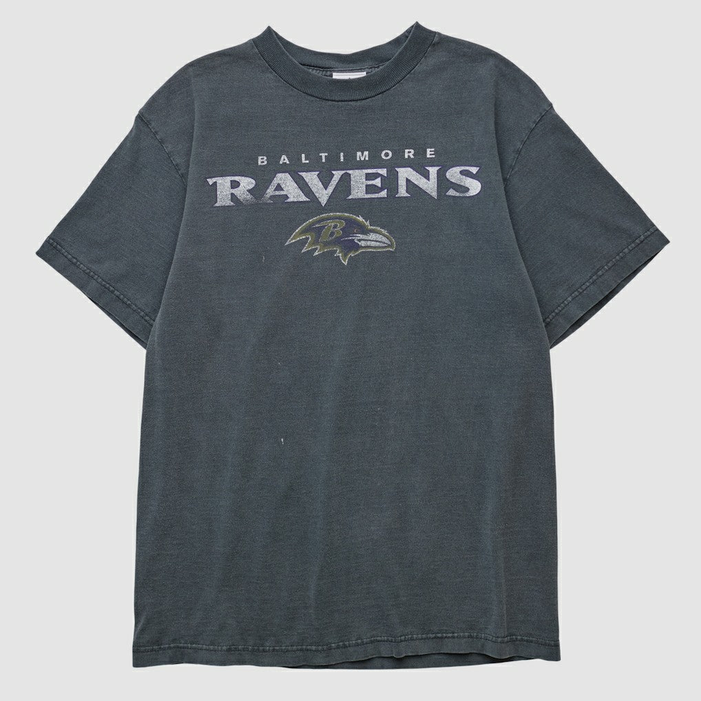 Baltimore Ravens NFL 2000s T-shirt Charcoal Vintage | Fanatics