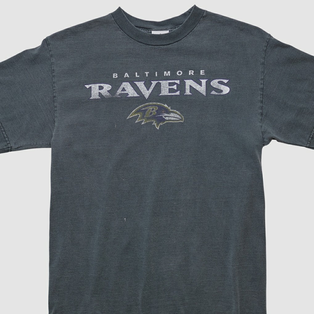 Baltimore Ravens NFL 2000s T-shirt Charcoal Vintage | Fanatics