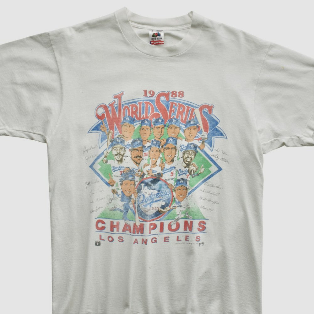 World Series Fruit of The Loom 1988 T-shirt - MLB