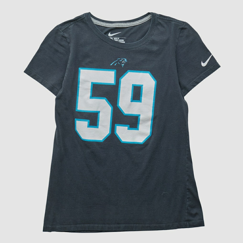 Carolina Panthers 2010s T-shirt Black Vintage | Fanatics