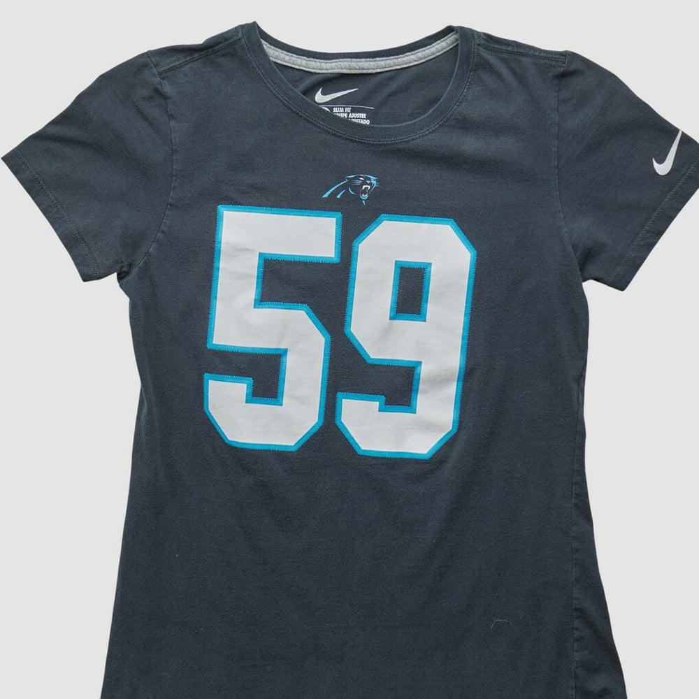 Carolina Panthers 2010s T-shirt Black Vintage | Fanatics