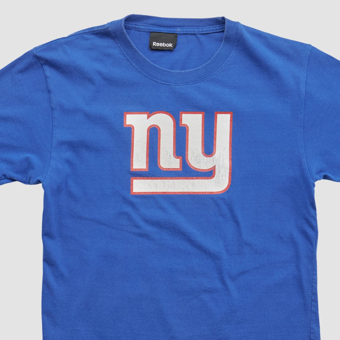New York Giants Reebok 2000s T-shirt Blue Vintage | Fanatics