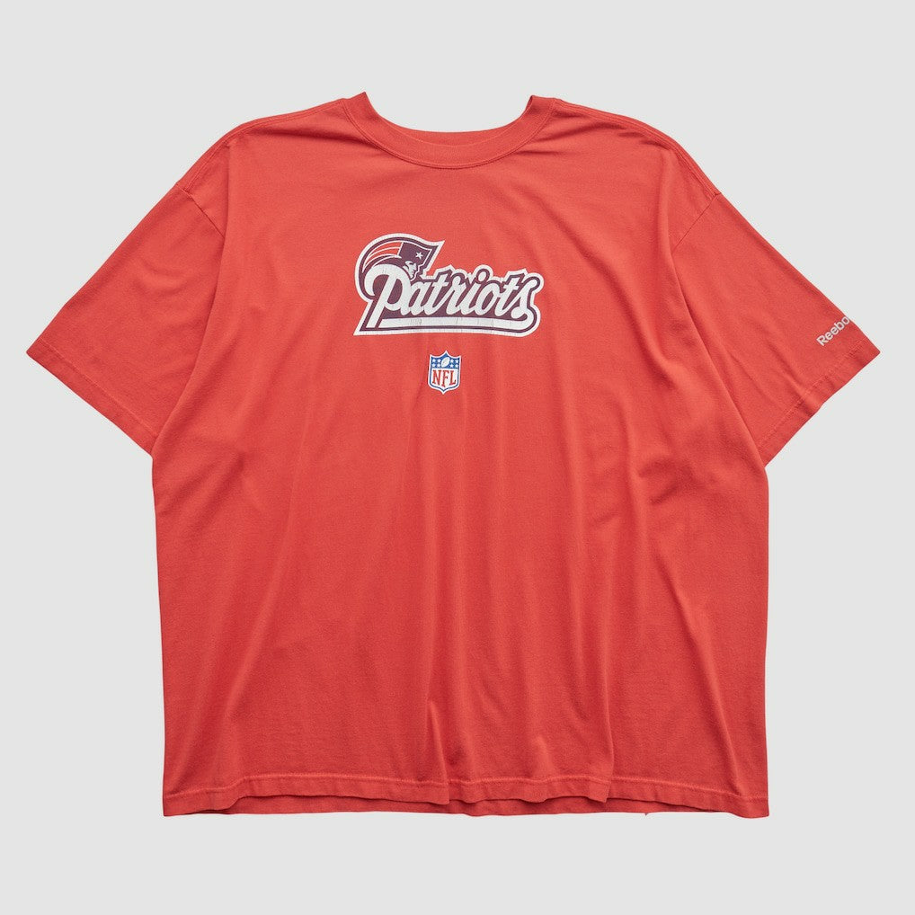 New England Patriots Reebok 2000s T-shirt Red Vintage | Fanatics