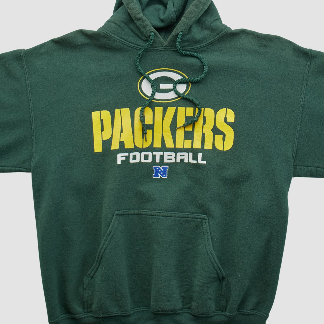 Green Bay Packers NFL 2000s Hooded Pullover Sweatshirt Green Vintage | Fanatics