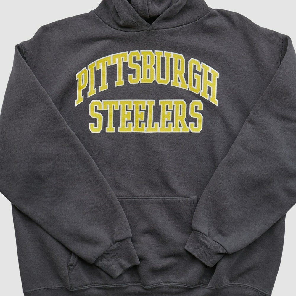 Pittsburgh Steelers NFL 2000s Hooded Pullover Sweatshirt Black Vintage | Fanatics