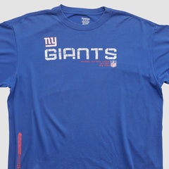 New York Giants Reebok 2000s T-shirt Blue Vintage | Fanatics
