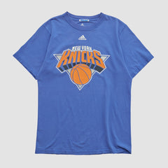 New York Knicks 2000s T-shirt Blue Vintage - NBA