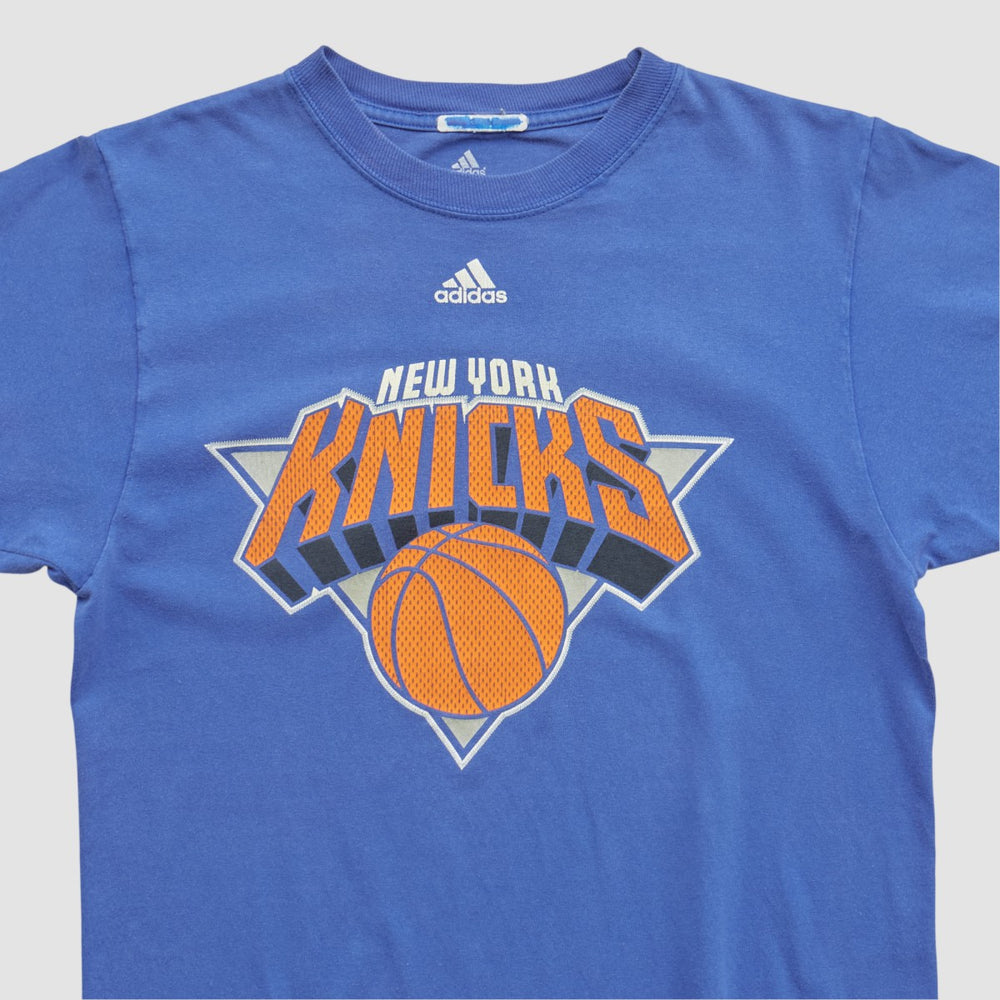 New York Knicks 2000s T-shirt Blue Vintage - NBA