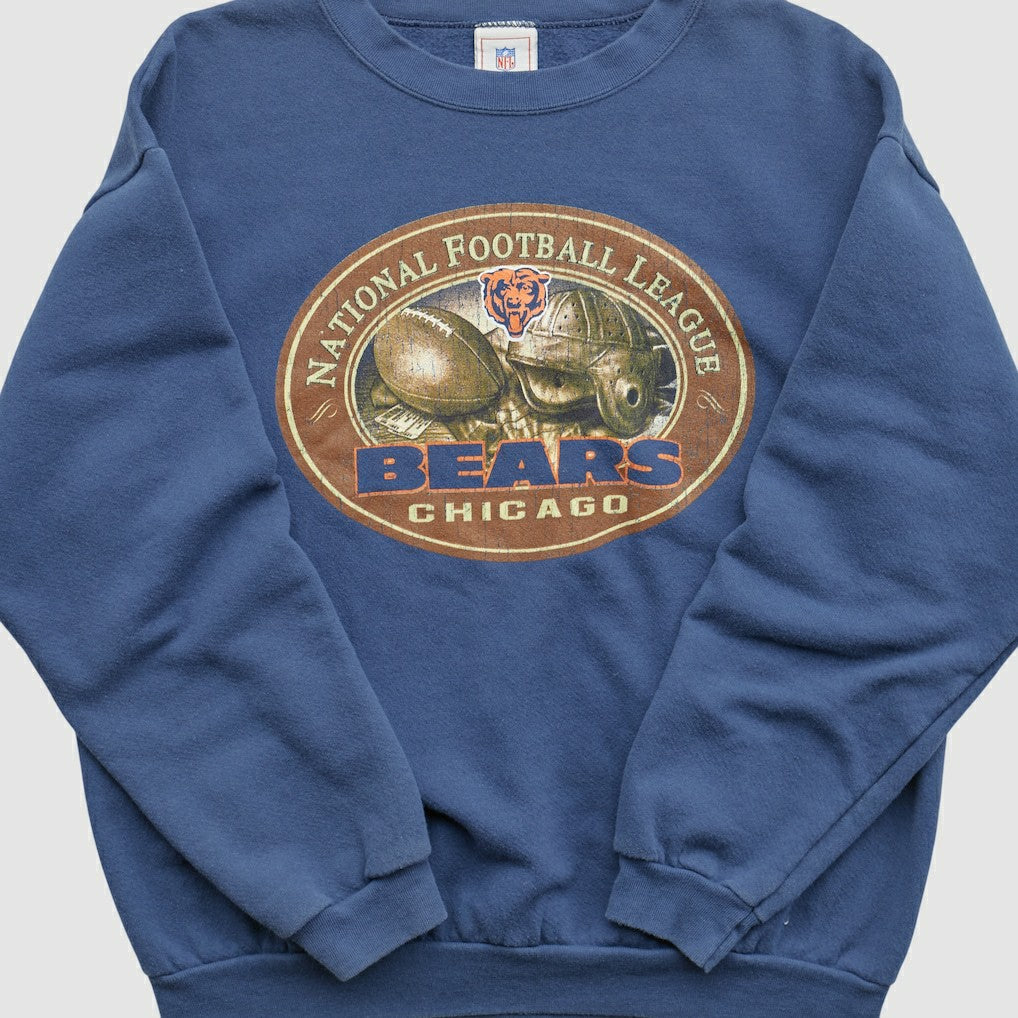Chicago Bears NFL 2000s Pullover Sweatshirt Blue Vintage | Fanatics