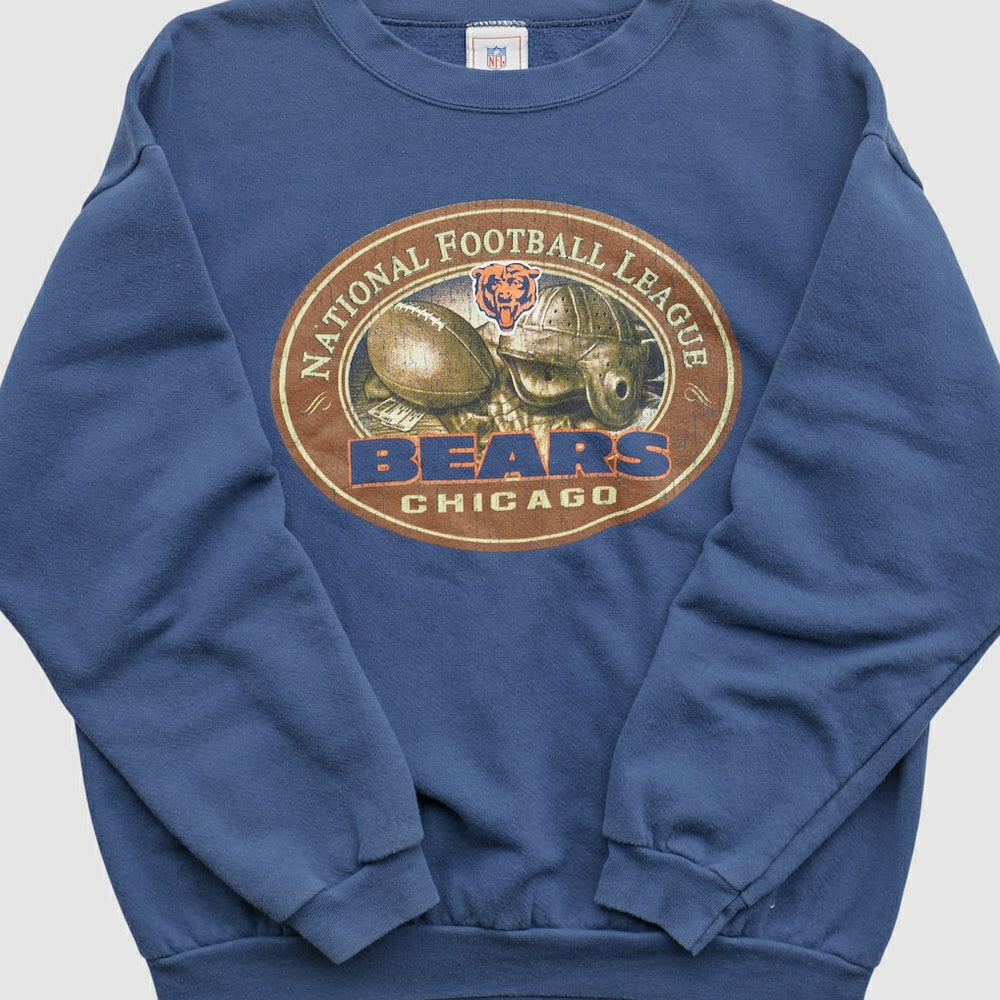 Chicago Bears NFL 2000s Pullover Sweatshirt Blue Vintage | Fanatics