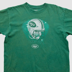 New York Jets Reebok 2000s T-shirt Green Vintage | Fanatics