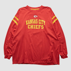 Kansas City Chiefs NFL 2000s Long Sleeve T-shirt Red Vintage | Fanatics
