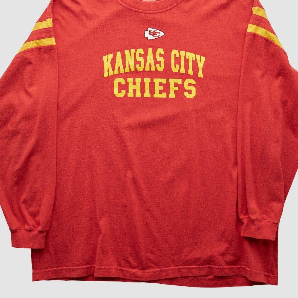 Kansas City Chiefs NFL 2000s Long Sleeve T-shirt Red Vintage | Fanatics