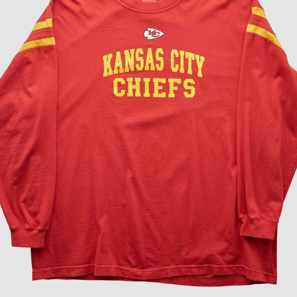 Kansas City Chiefs NFL 2000s Long Sleeve T-shirt Red Vintage | Fanatics