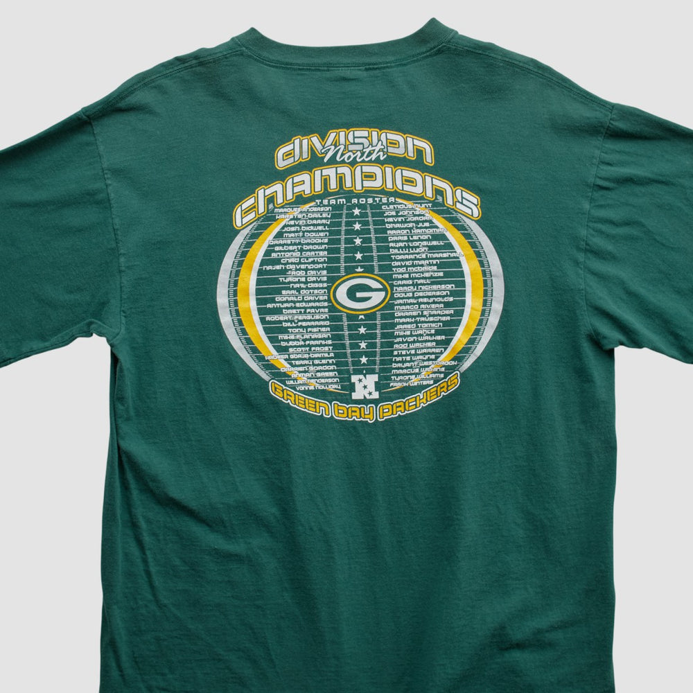 Green Bay Packers NFL 2000s T-shirt Green Vintage | Fanatics