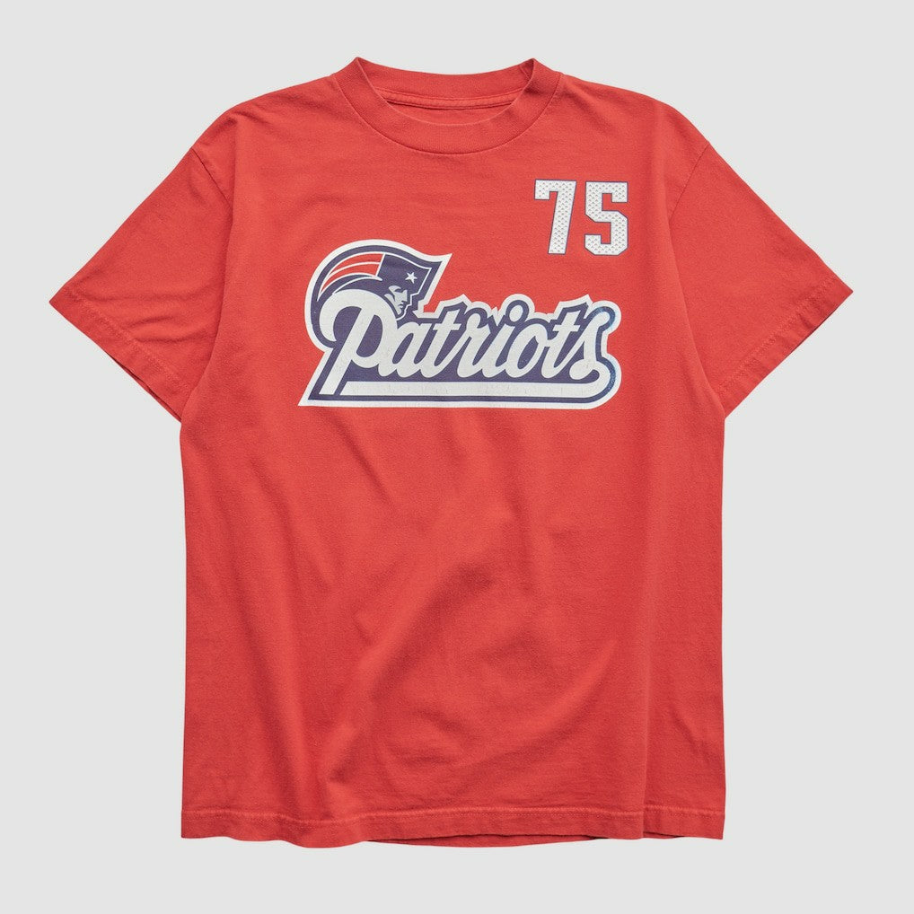 New England Patriots Reebok 2000s T-shirt Red Vintage | Fanatics