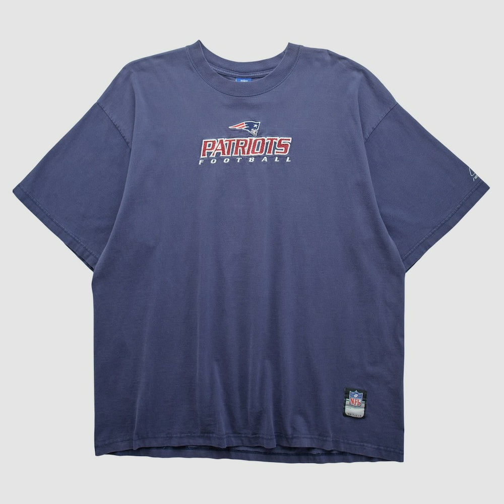 New England Patriots Reebok 2000s T-shirt Navy Vintage | Fanatics