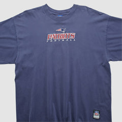 New England Patriots Reebok 2000s T-shirt Navy Vintage | Fanatics