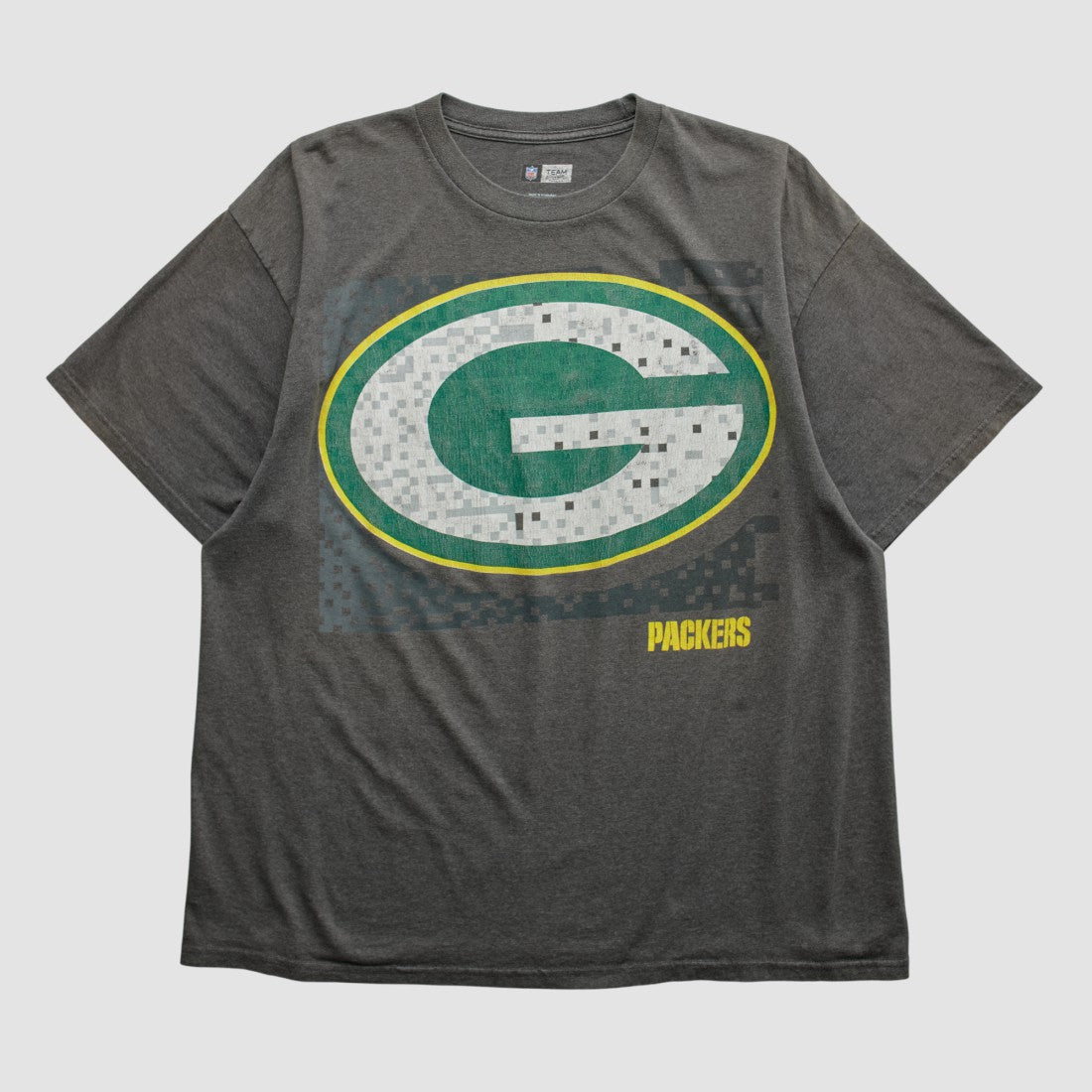 Green Bay Packers NFL 2010s T-shirt Dark Heather Gray Vintage | Fanatics