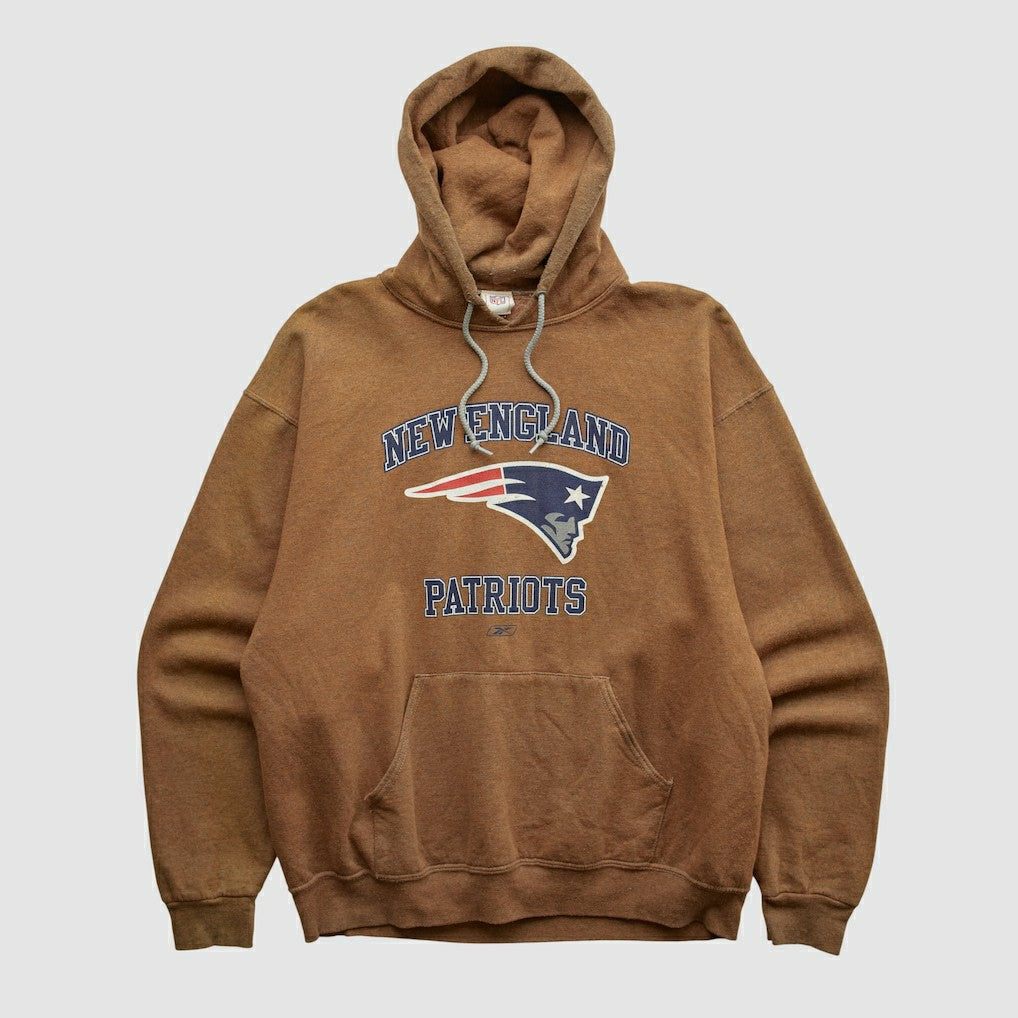 New England Patriots Jerzees 2000s Hooded Sweatshirt Clay Vintage | Fanatics