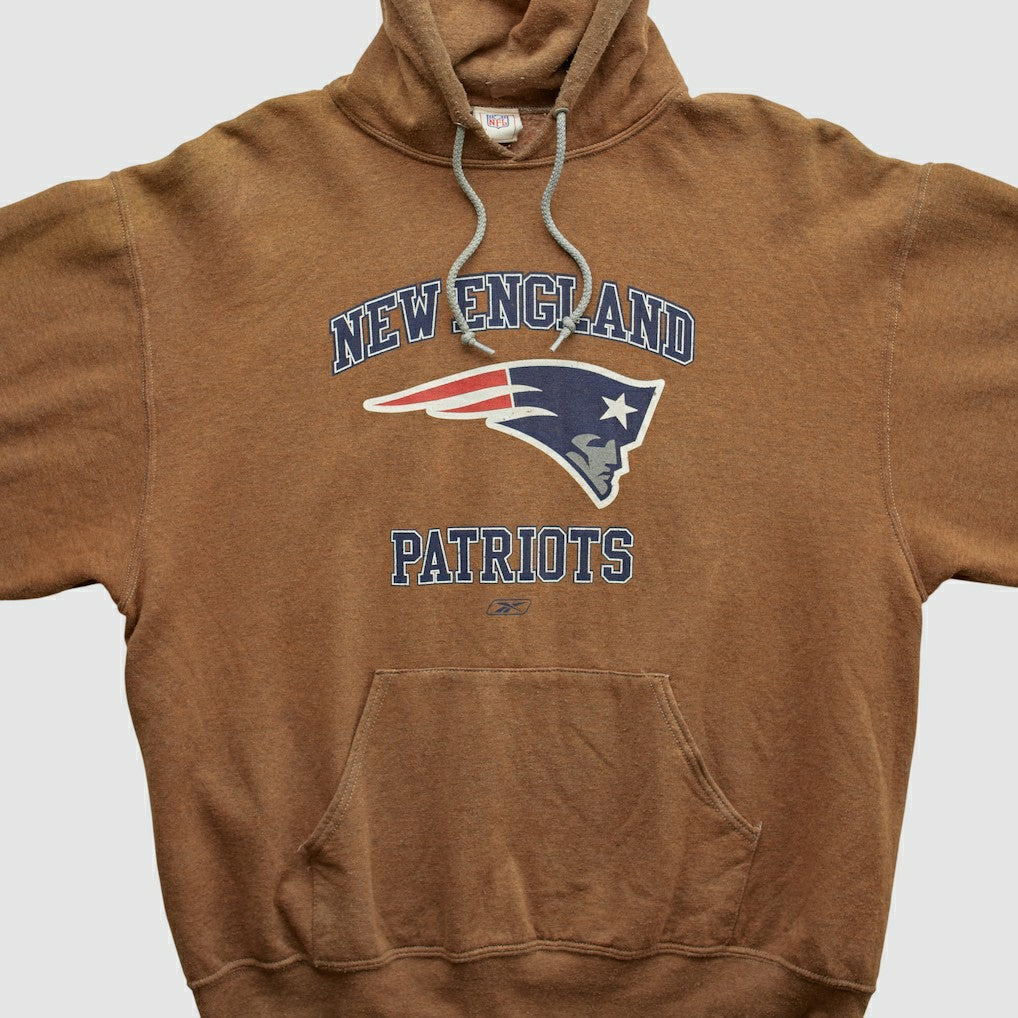 New England Patriots Jerzees 2000s Hooded Sweatshirt Clay Vintage | Fanatics