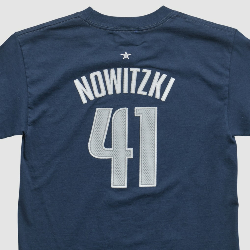 Dallas Mavericks 2010s T-shirt Navy Vintage - NBA