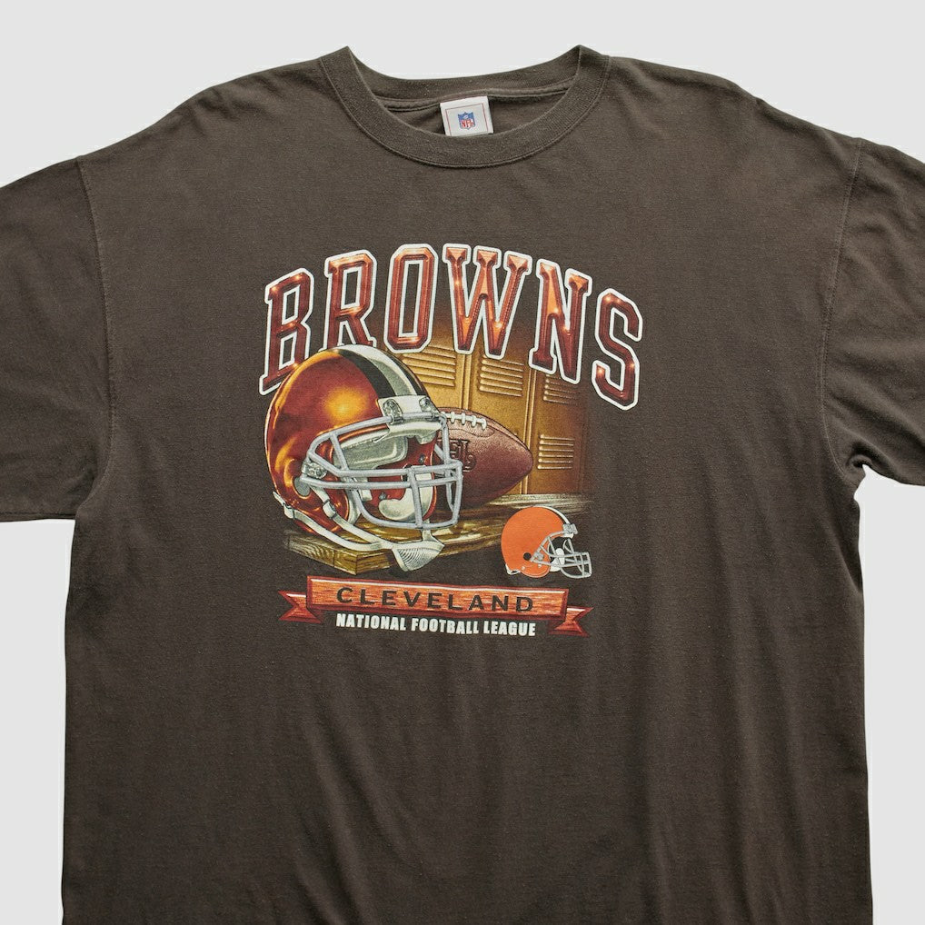 Cleveland Browns NFL 2000s T-shirt Brown Vintage | Fanatics