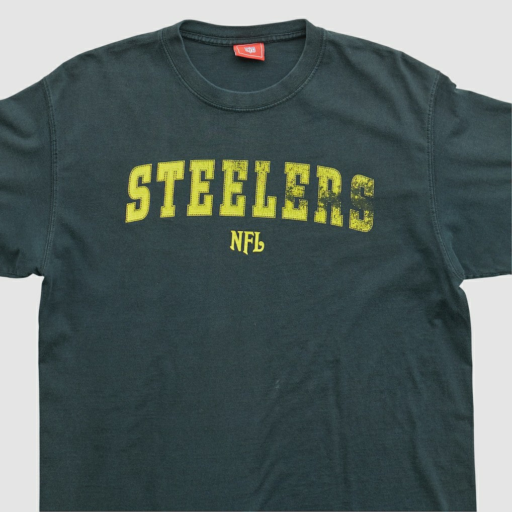 Pittsburgh Steelers NFL 2000s T-shirt Black Vintage | Fanatics