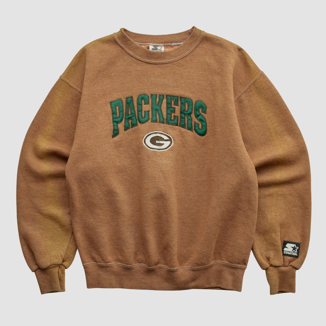 Green Bay Packers Starter 90s Pullover Sweatshirt Clay Vintage | Fanatics