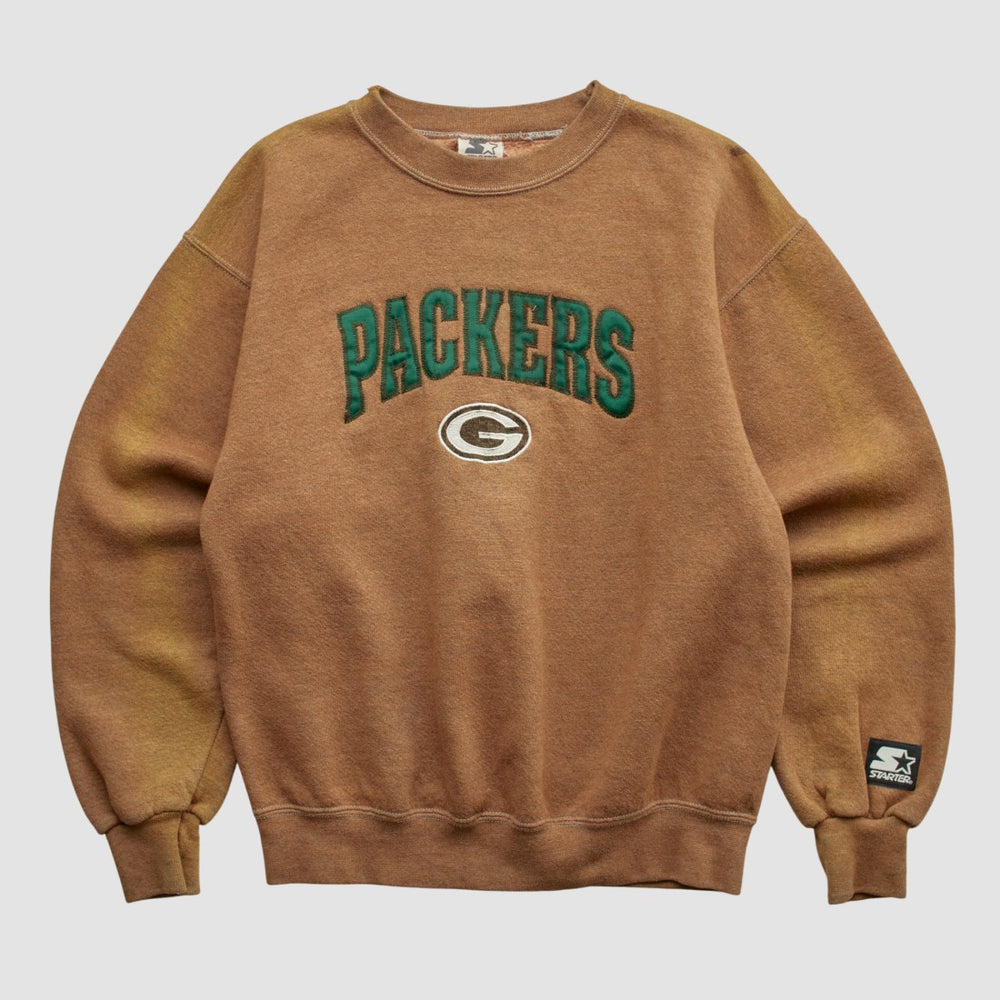Green Bay Packers Starter 90s Pullover Sweatshirt Clay Vintage | Fanatics