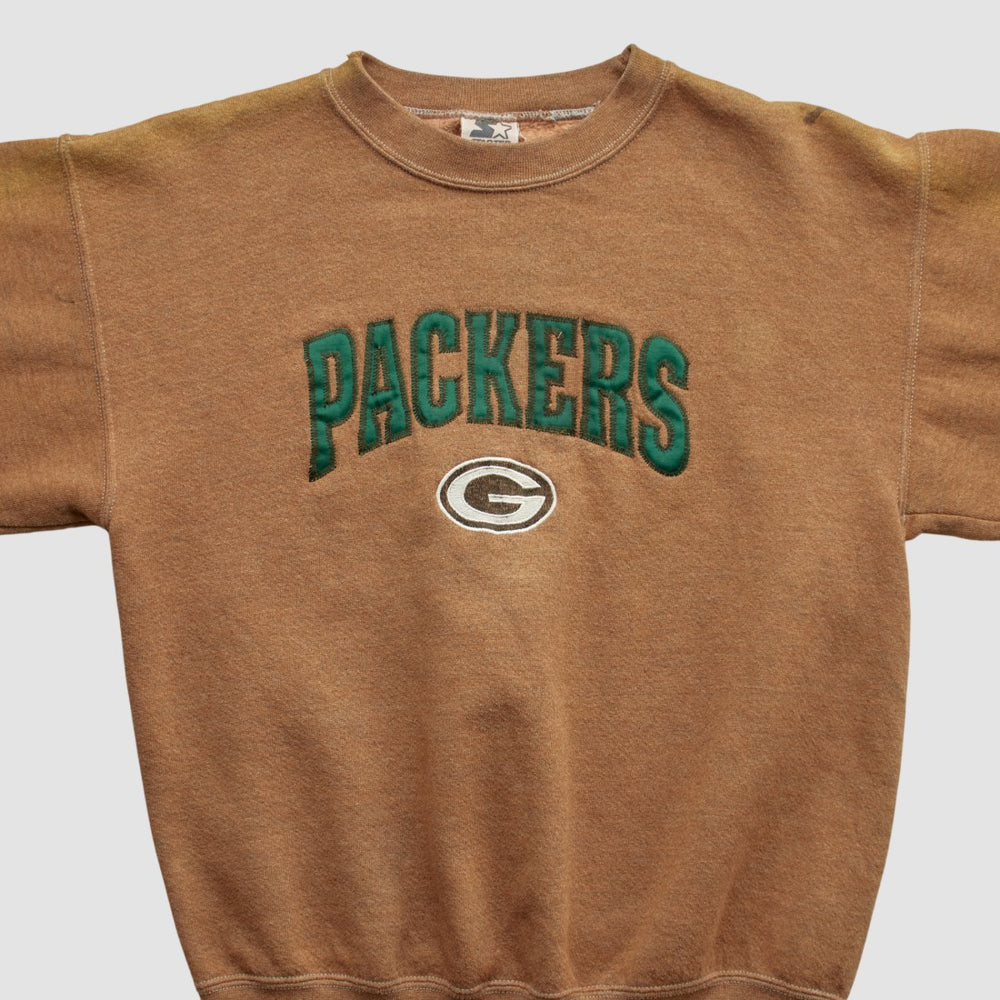 Green Bay Packers Starter 90s Pullover Sweatshirt Clay Vintage | Fanatics