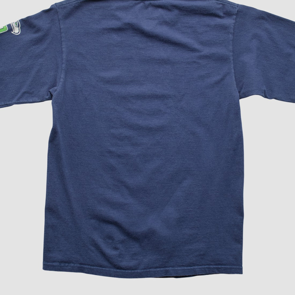 Seattle Seahawks NFL 2010s Long Sleeve T-shirt Navy Vintage | Fanatics