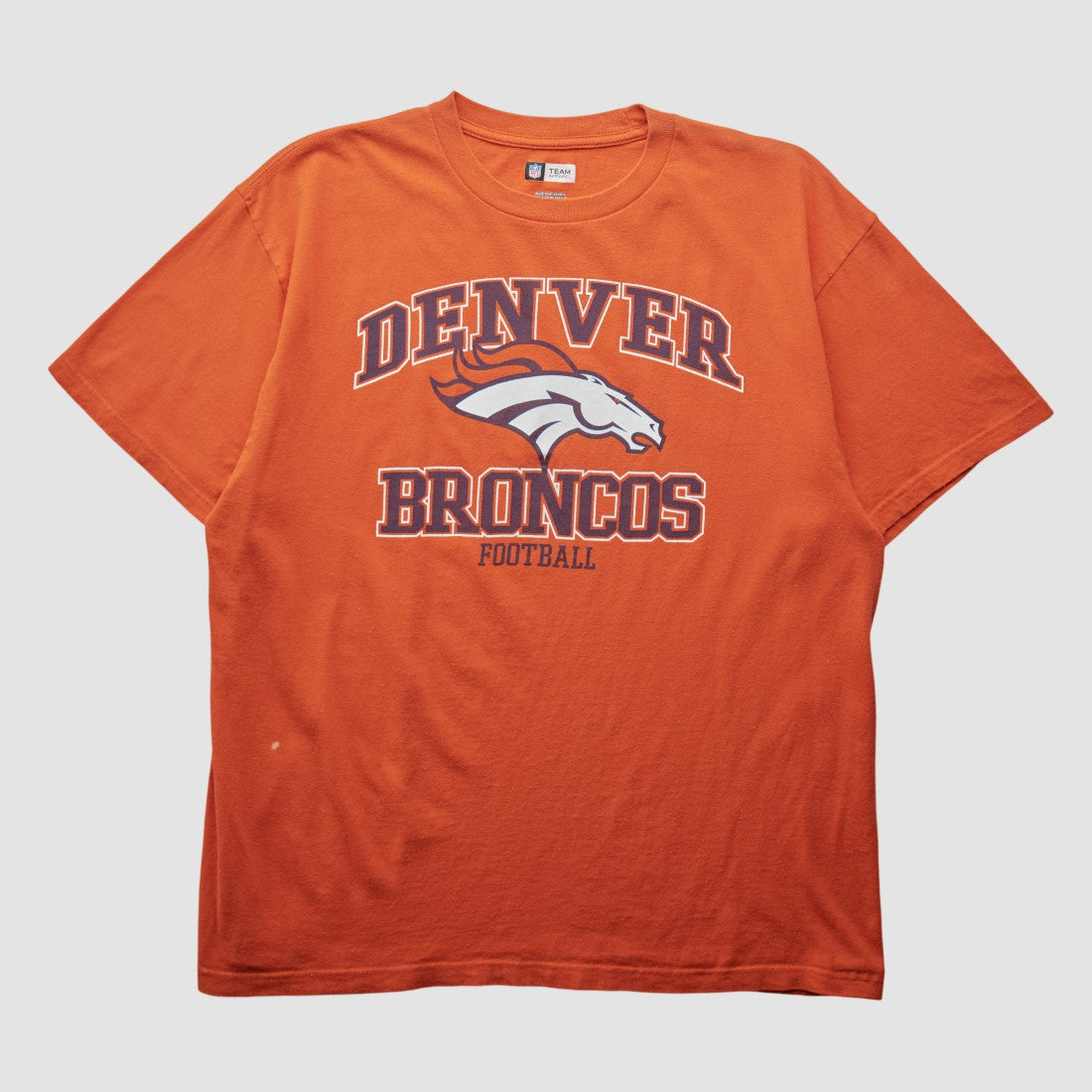 Denver Broncos NFL 2010s T-shirt Orange Vintage | Fanatics