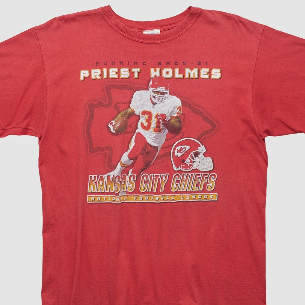 Priest Holmes NFL 2000s T-shirt Red Vintage | Fanatics