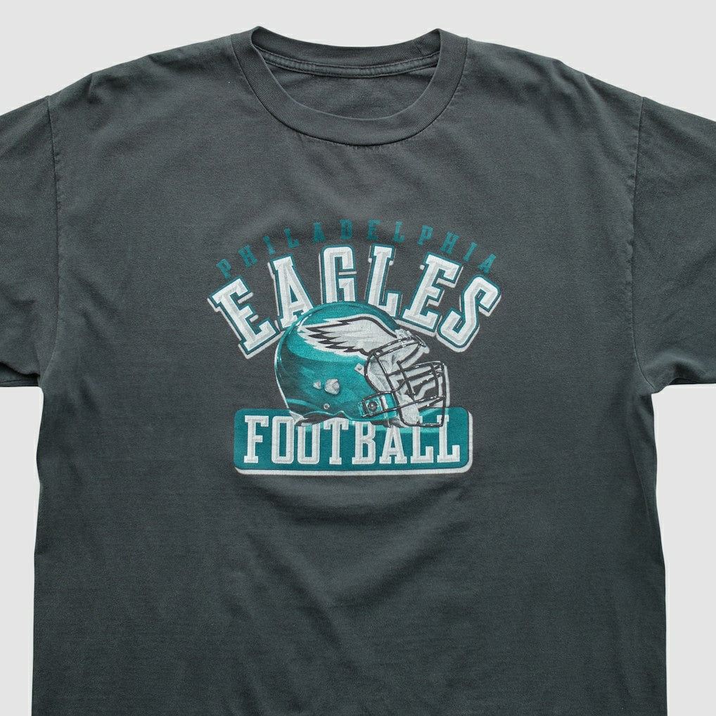 Philadelphia Eagles 2000s T-shirt Charcoal Vintage | Fanatics