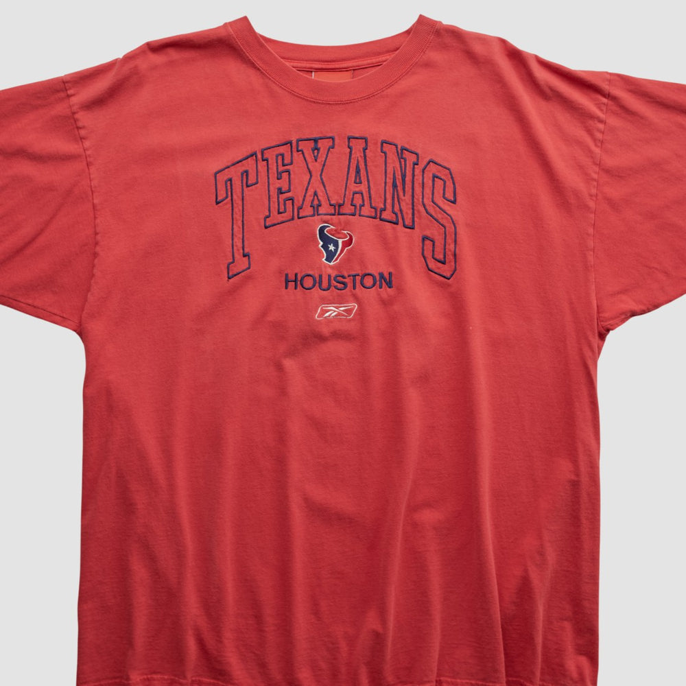 Houston Texans Reebok 2000s T-shirt Red Vintage | Fanatics