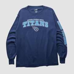 Tennessee Titans NFL 2000s Long Sleeve T-shirt Navy Vintage | Fanatics