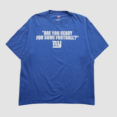 New York Giants NFL 2000s T-shirt Blue Vintage | Fanatics