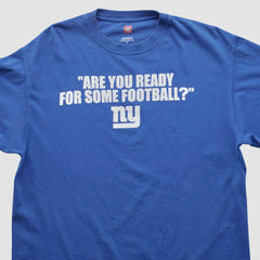 New York Giants NFL 2000s T-shirt Blue Vintage | Fanatics