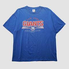 New York Giants NFL 2000s T-shirt Blue Vintage | Fanatics