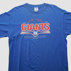 New York Giants NFL 2000s T-shirt Blue Vintage | Fanatics