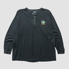 Green Bay Packers Logo 7 90s Long Sleeve T-shirt Black Vintage | Fanatics