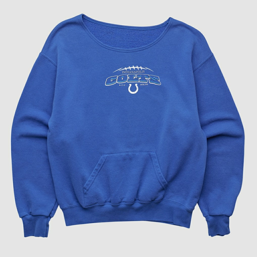 Indianapolis Colts 2000s Pullover Sweatshirt Blue Vintage | Fanatics