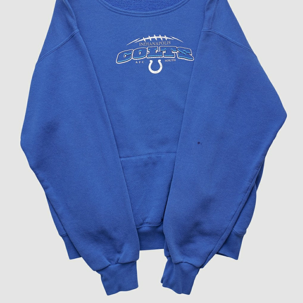 Indianapolis Colts 2000s Pullover Sweatshirt Blue Vintage | Fanatics