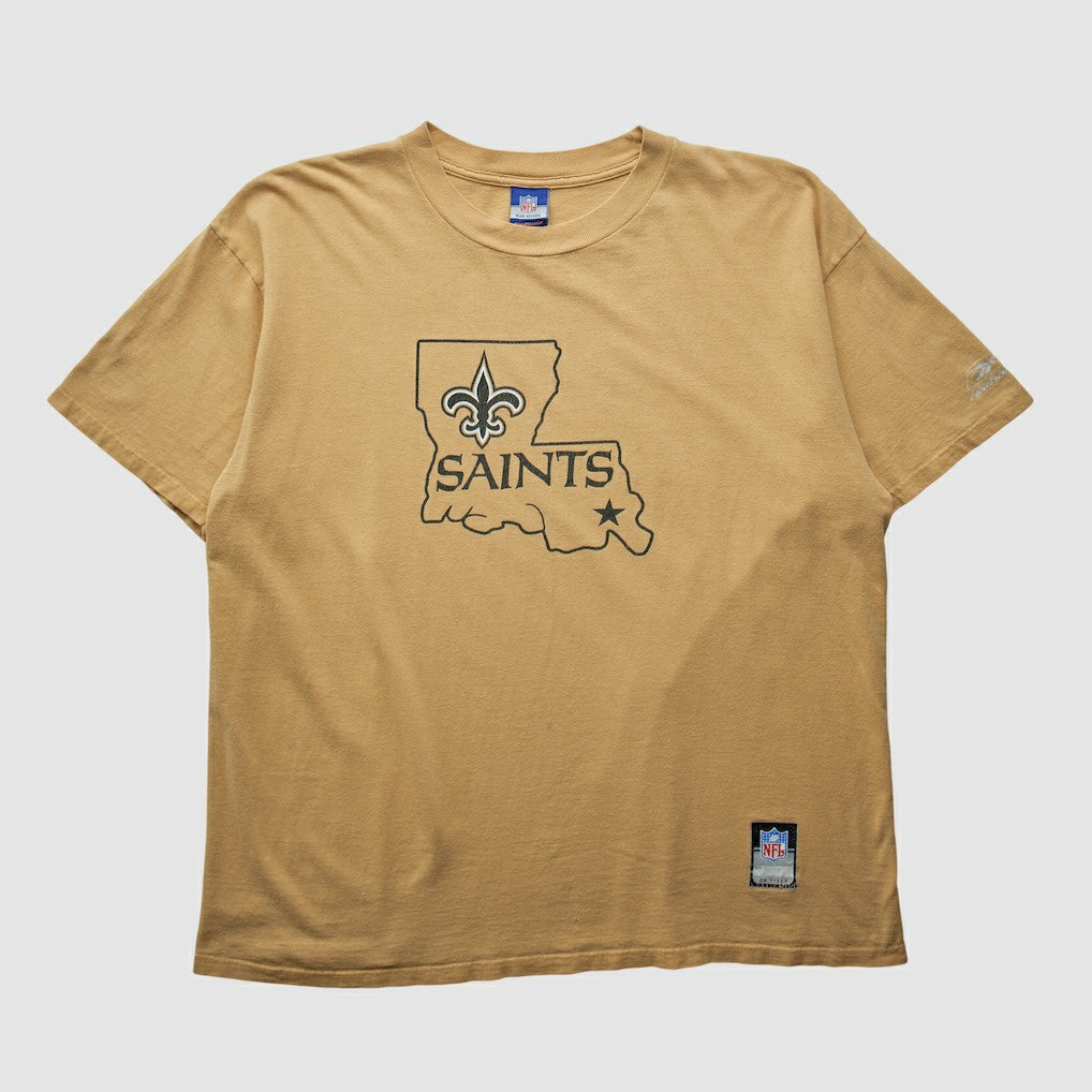 New Orleans Saints Reebok 2000s T-shirt Tan Vintage | Fanatics