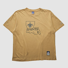New Orleans Saints Reebok 2000s T-shirt Tan Vintage | Fanatics