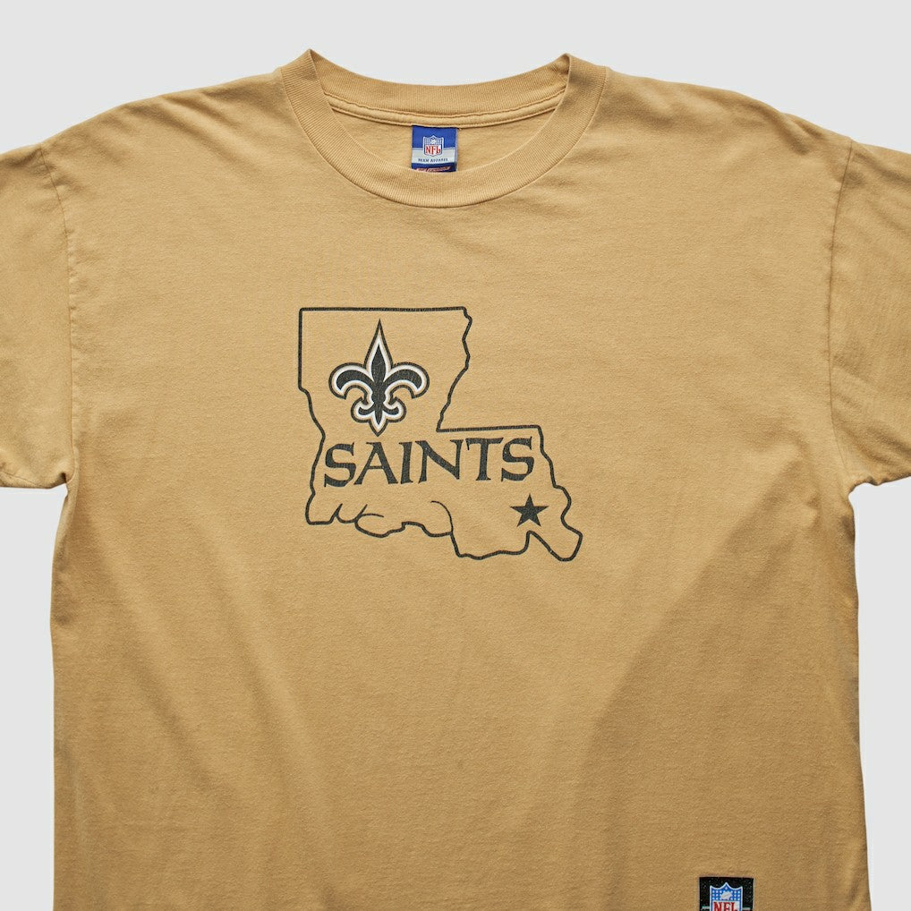 New Orleans Saints Reebok 2000s T-shirt Tan Vintage | Fanatics