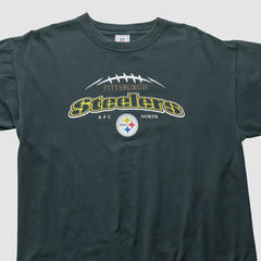 Pittsburgh Steelers NFL 2000s T-shirt Black Vintage | Fanatics