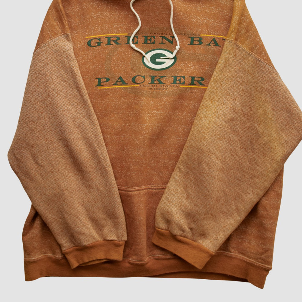 Green Bay Packers Galt Sand 90s Hooded Pullover Sweatshirt Clay Vintage | Fanatics